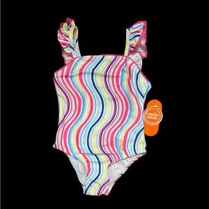 Wonder Nation Toddler Girl’s Swimsuit